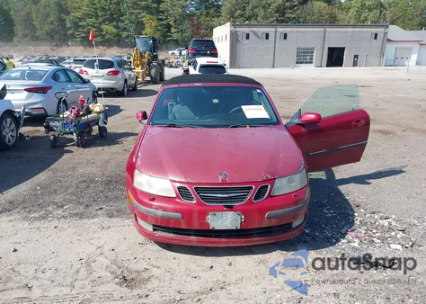 2006 Saab 9-3 2.0T from USA, damaged, VIN YS3FD79Y466106059